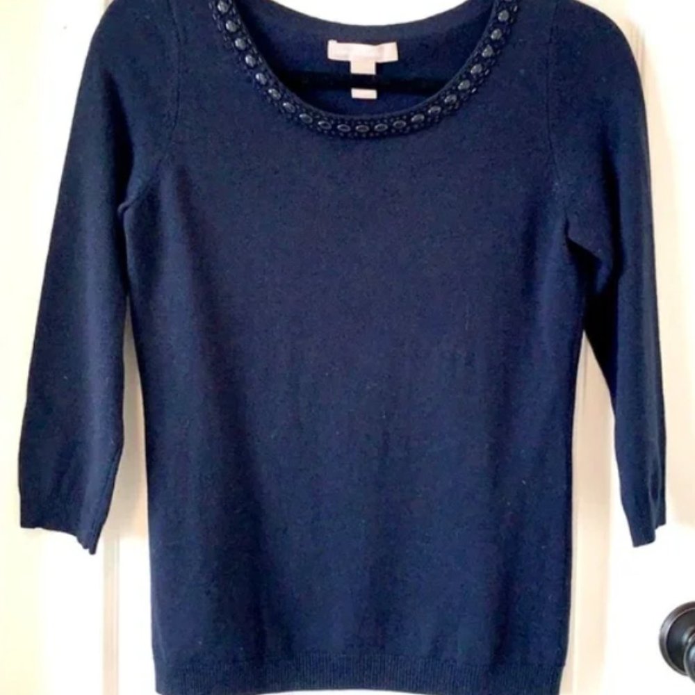 Banana republic navy blue sweater